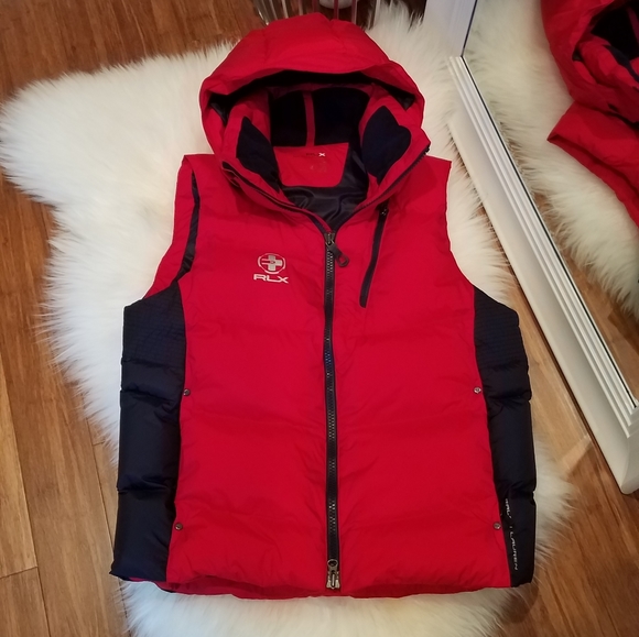 RLX RALPH LAUREN MEN'S GOOSE DOWN UNISEX VEST - Picture 9 of 9